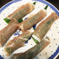 クックDO8ZGZ☆'s cooksnap of when they made 生ハムとおくらの出会い♡おつまみに最高！.