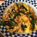 ゴーゴーきむち's cooksnap of when they made 速・楽・彩☆えびとにらの卵炒め.