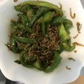 クックKFQJBK☆'s cooksnap of when they made 簡単☆じゃこピーマンの炒め物.