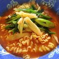 kiiiyan's cooksnap of when they made お昼にササッとチゲラーメン.