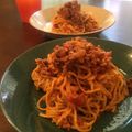 ケクケク's cooksnap of when they made カレーミート焼きそば.