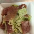 ma___111's cooksnap of when they made 生ハムとレタスのごまドレサラダ.