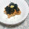 しろだいず's cooksnap of when they made 【低糖質おつまみ】納豆クリームチーズ.