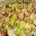 クックV012HG☆'s cooksnap of when they made 鶏ももとキャベツのにんにく醤油炒め.