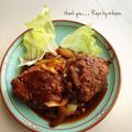 GoGo島みかん's cooksnap of when they made 煮込み豆腐ハンバーグ.