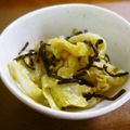 月おはぎ's cooksnap of when they made 簡単☆時短 キャベツ塩昆布ゴマ油❗️.