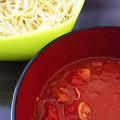 まーちゃすママ's cooksnap of when they made 究極の！つけ麺風ペスカトーレパスタ.