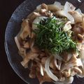 クックBSVO2K☆'s cooksnap of when they made ☆鶏肉ときのこのバタぽん炒め☆.