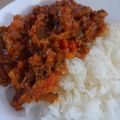 みゅーじっくっきんぐ's cooksnap of when they made 苦酸甘辛で激旨★無水ゴーヤキーマカレー.