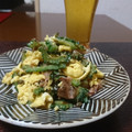 ダイナマイト漆黒's cooksnap of when they made 10分で完成♪ゴーヤ山椒の実炒め。.