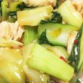 桃のゴンザレス's cooksnap of when they made お弁当にピッタリ♪鶏肉とチンゲン菜炒め.