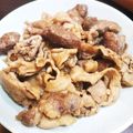 きのぴわ's cooksnap of when they made 簡単節約～豚のサイコロステーキ.