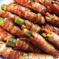だんだんまみー's cooksnap of when they made 肉巻きinおくら・えのき・にんじん.