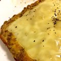 mmMiho1128's cooksnap of when they made 材料3つ☆簡単納豆チーズトースト♪.