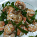 香川ねこ's cooksnap of when they made 簡単美味い！エビとゴーヤのマヨネーズ焼き.