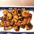 たわし728's cooksnap of when they made 串なし、フライパンで、鶏もも肉の焼き鳥！.