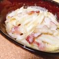 _mk's cooksnap of when they made 新じゃがとベーコンのチーズ焼き.