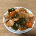 Tomoyosan's cooksnap of when they made 鶏胸肉の酢豚風炒め♡.