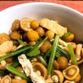 かぴーな's cooksnap of when they made なめことほうれん草の中華炒め.