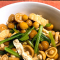 かぴーな's cooksnap of when they made なめことほうれん草の中華炒め.