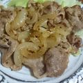 Lucy7484's cooksnap of when they made 豚肉ロース薄切りのマスタード生姜焼き.