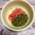 ぽぽきゅ's cooksnap of when they made めかぶ紅しょうが納豆.
