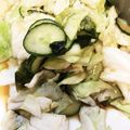 70♡'s cooksnap of when they made ダイエットつまみWキャベツわかめサラダ.