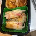 小石川あや's cooksnap of when they made お弁当にも☆ちくわとカニカマのチーズ焼き.