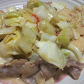 さいこ姫's cooksnap of when they made 厚揚げ、豚とキャベツのオイマヨ炒め.