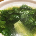 菜つ実☆ミ's cooksnap of when they made ✽レタスのコクうま中華風スープ✽.