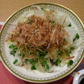 みるく１号's cooksnap of when they made 淡路島たまねぎのおかか和え.