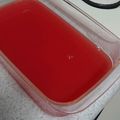 のり花's cooksnap of when they made 夏のデザート☆すいか寒天♡手づかみ離乳食.