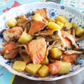 こともみ's cooksnap of when they made 簡単☆鮭とじゃがいものバター醤油☆.