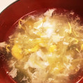 優希‪‪！'s cooksnap of when they made ふんわり溶き卵の☆ミョウガのすまし汁.