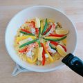 ひまちゃん☆mama's cooksnap of when they made 野菜ジュースで簡単美味しいパエリア.