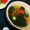 さかいみゆ's cooksnap of when they made 簡単♪オクラとトマトのコンソメスープ.