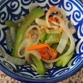クックE4WO84☆'s cooksnap of when they made 焼き野菜のめんつゆ漬け.