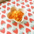 あやちん０８１６'s cooksnap of when they made 沖縄出身の母の味★にんじんシリシリ.