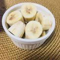 にゃむぱー's cooksnap of when they made ☆妊婦さんのおやつ☆冷凍バナナ⑧㌔㌍.