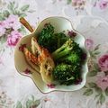 ☆AMR☆'s cooksnap of when they made ちくわとブロッコリーの胡麻和え.
