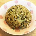 くりーみゅ's cooksnap of when they made 中華店！豚挽きとネギのパラパラチャーハン.