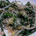 ごっつん's cooksnap of when they made 栄養よし☆コスパも♪もやしとにらのナムル.