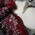 ＊桃妻＊'s cooksnap of when they made ☆やさし～い☆濃厚ミルクババロア.