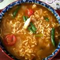 クック7VX0OF☆'s cooksnap of when they made 【辛ラーメン】チリトマトヌードル.