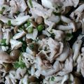 らっきー！'s cooksnap of when they made 簡単♪豚肉としめじの味噌オイル和え.