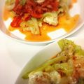 suzukey's cooksnap of when they made 鶏むね肉とキャベツのキムチーズ丼.