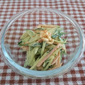 おべんと箱's cooksnap of when they made きゅうりと魚肉ソーセージのからしマヨ和え.