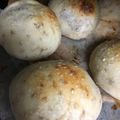 クック9P6O5D☆'s cooksnap of when they made 【自家製酵母】ノンオイル☆黒ごまパン.
