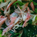 クックZK9UWH☆'s cooksnap of when they made 簡単1品♪ほうれん草とカニカマの和え物.