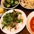 すみま～る's cooksnap of when they made これがオリジナル。パクチーのアジアン冷奴.
